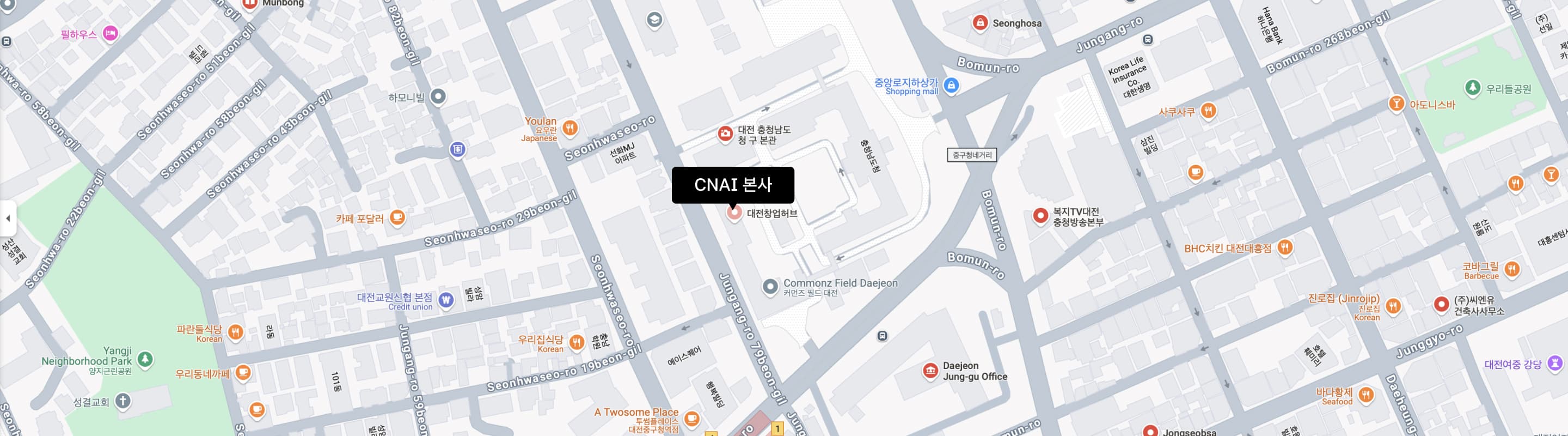 CNAI 본사 지도